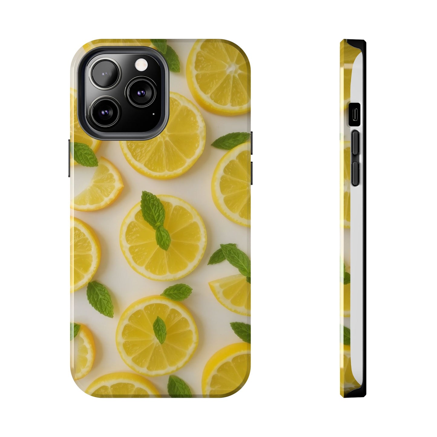 Fresh Lemons Slices - Tough Phone Case - for iPhone