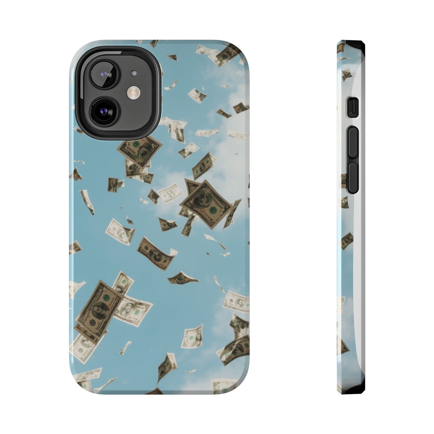 Cinematic Money Rain Phone Case | Tough & Stylish Accessory for Trendsetters, Gift for Birthdays, Graduations, and Celebrations