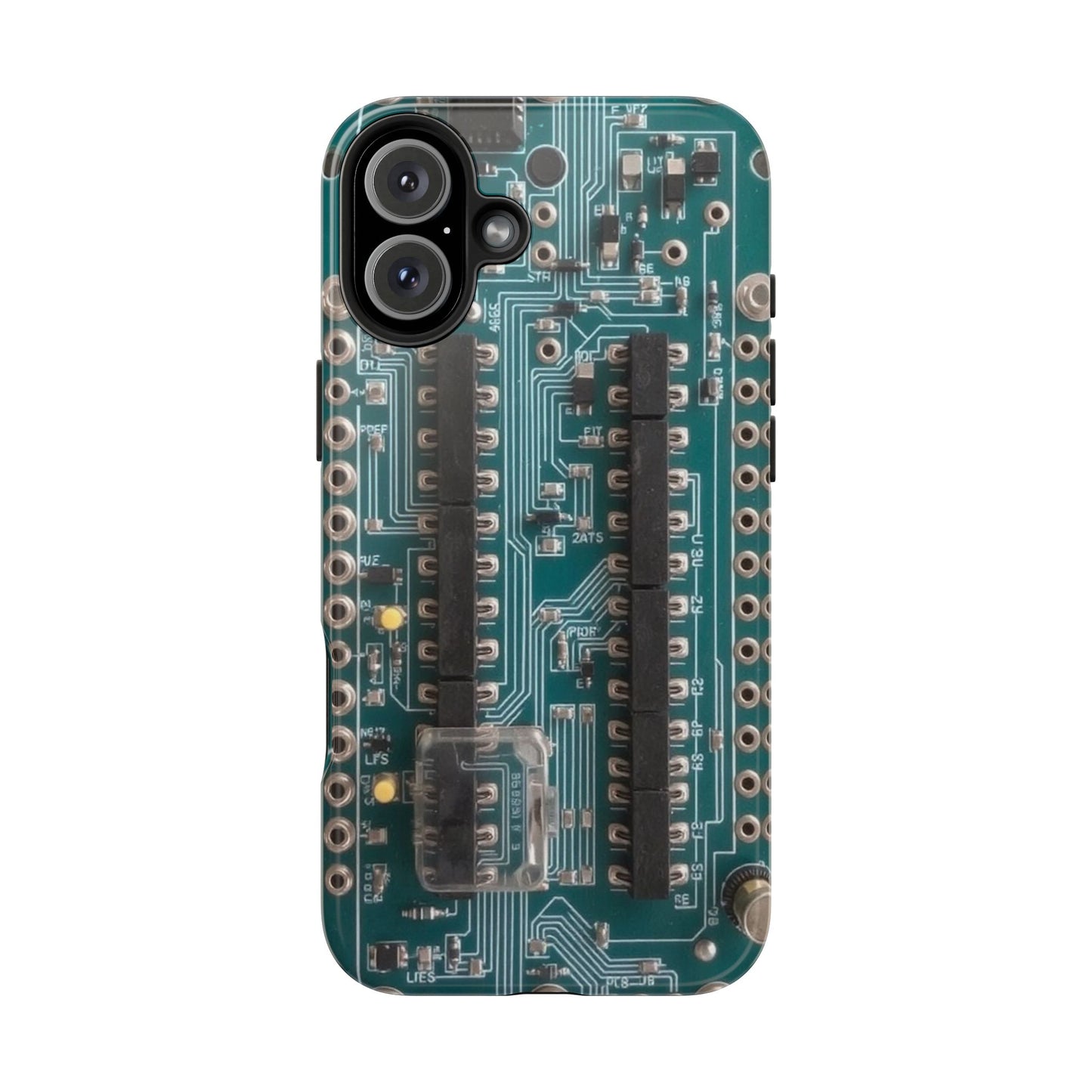 Old Circuits Design Tough Phone Case - for iPhone