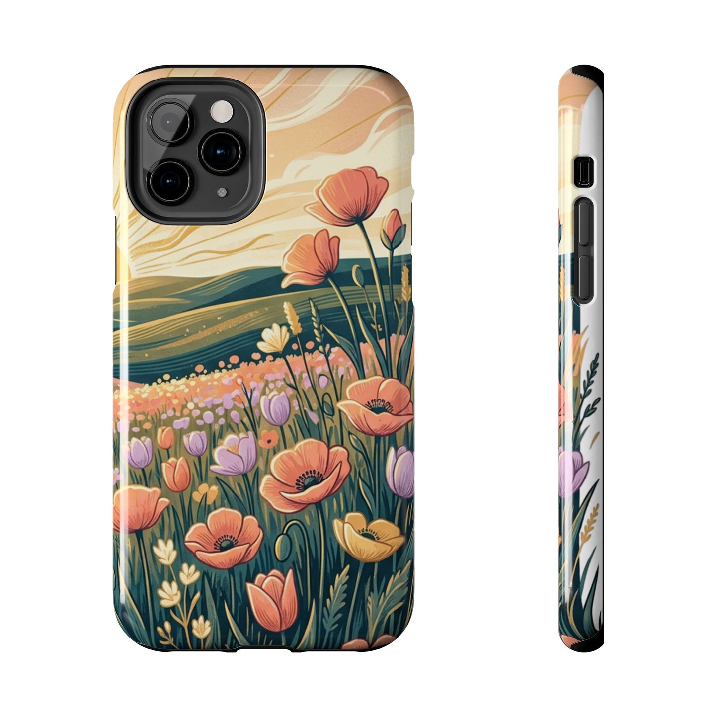 Floral Sunrise iPhone Case — Land of Flowers Design
