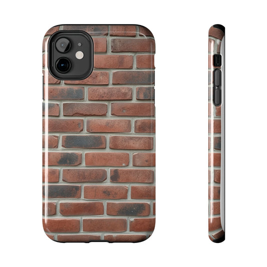 Brick Wall Tough Phone Case - Durable Protection with Urban Style