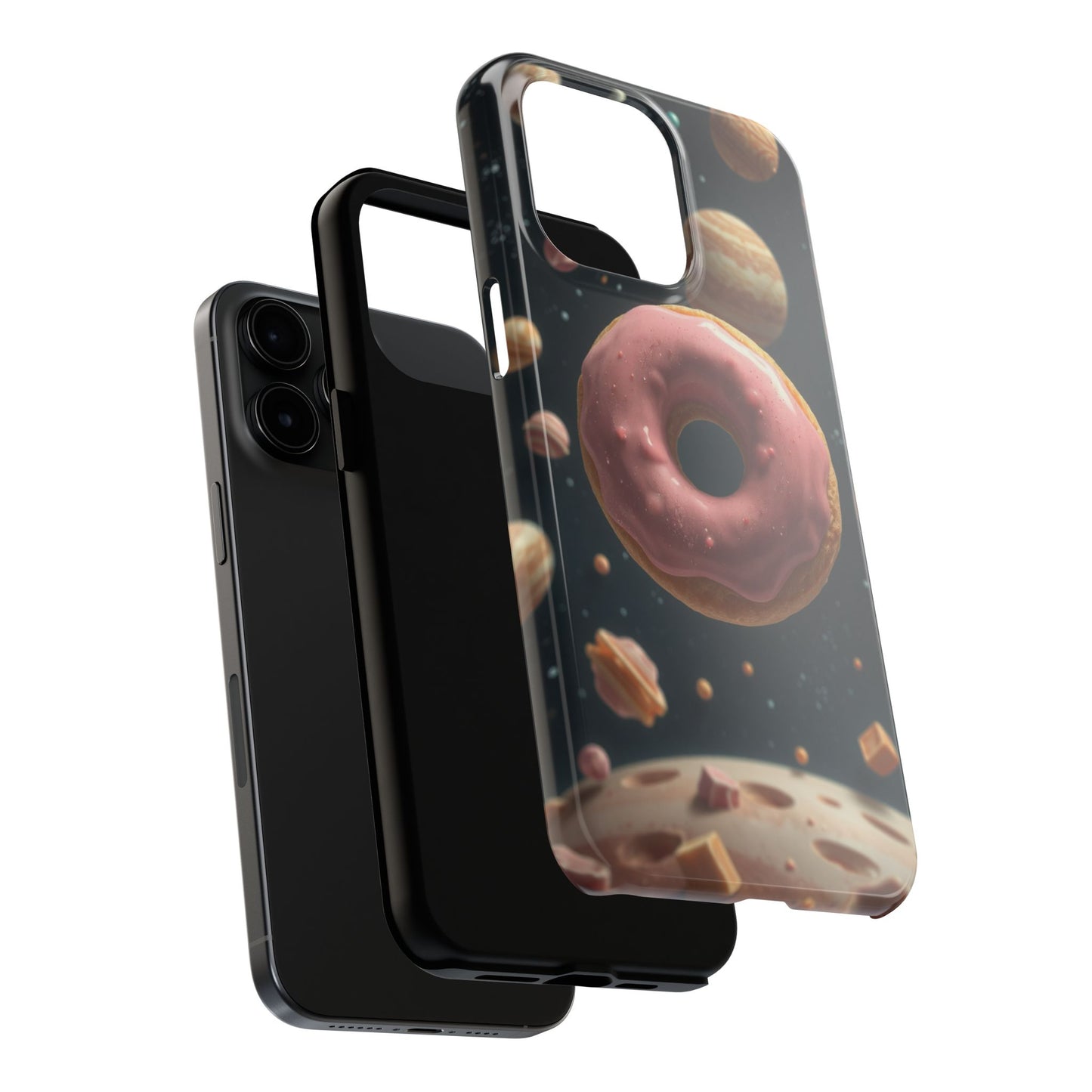 Galaxy Donut Tough Phone Case - Durable & Stylish Protective Cover