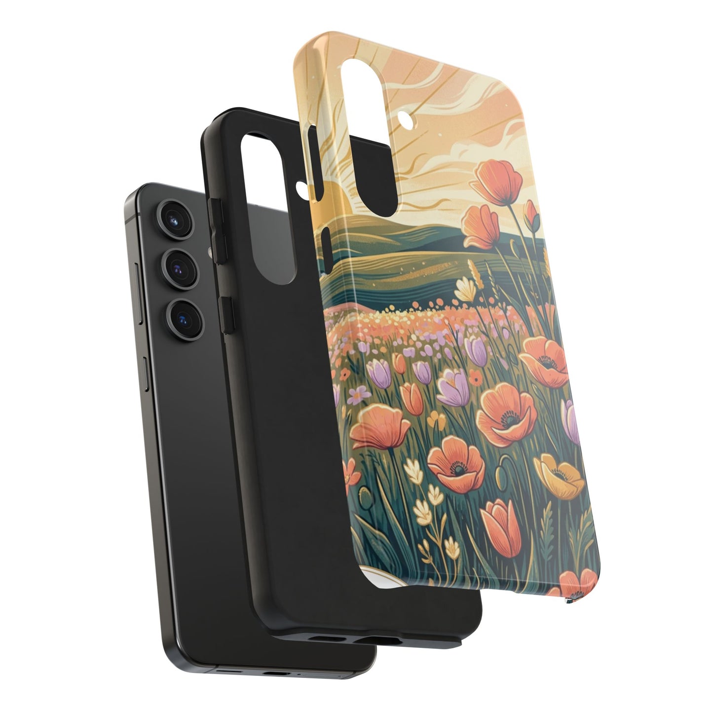 Floral Sunrise iPhone Case — Land of Flowers Design