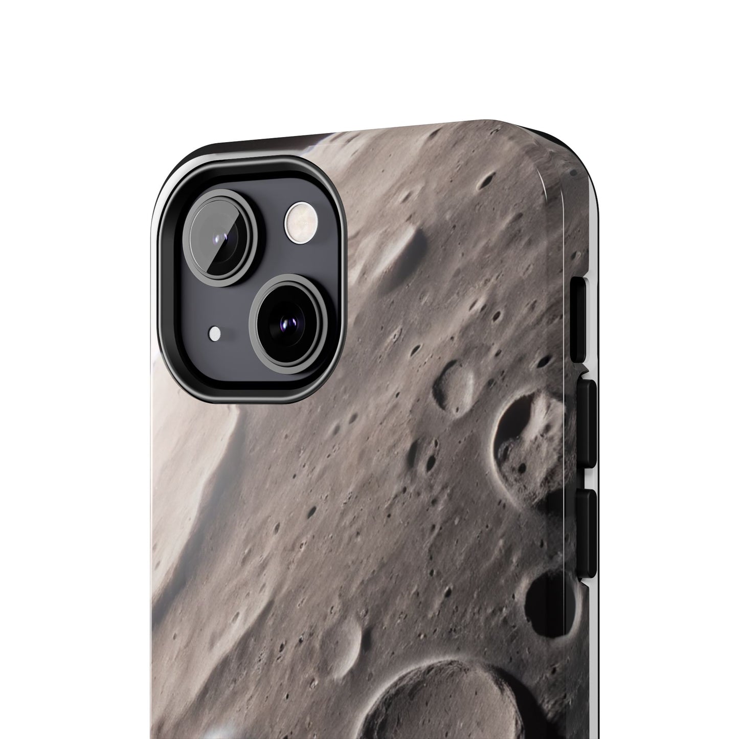 Celestial Moon Surface Tough Phone Case | Durable Space-Themed Design - for iPhone