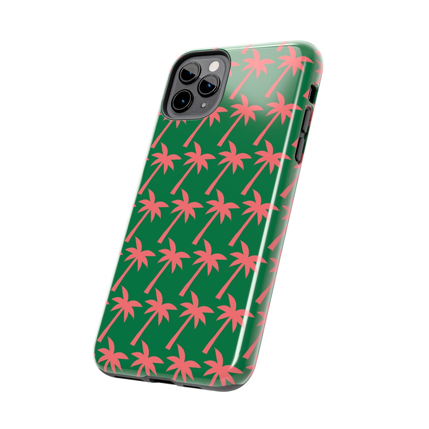 Tropical Palm Pattern for Beach Lovers - Tough Phone Case - for iPhone
