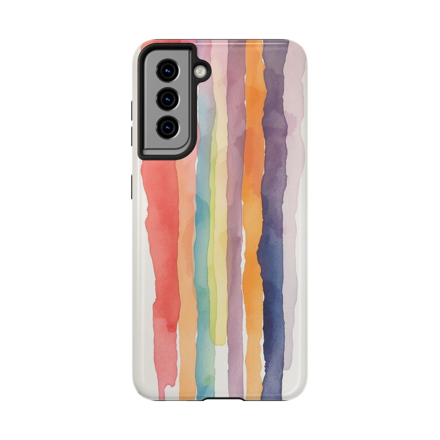 Colorful Watercolor Tough Phone Case - Stylish and Durable Cover for Creative Souls