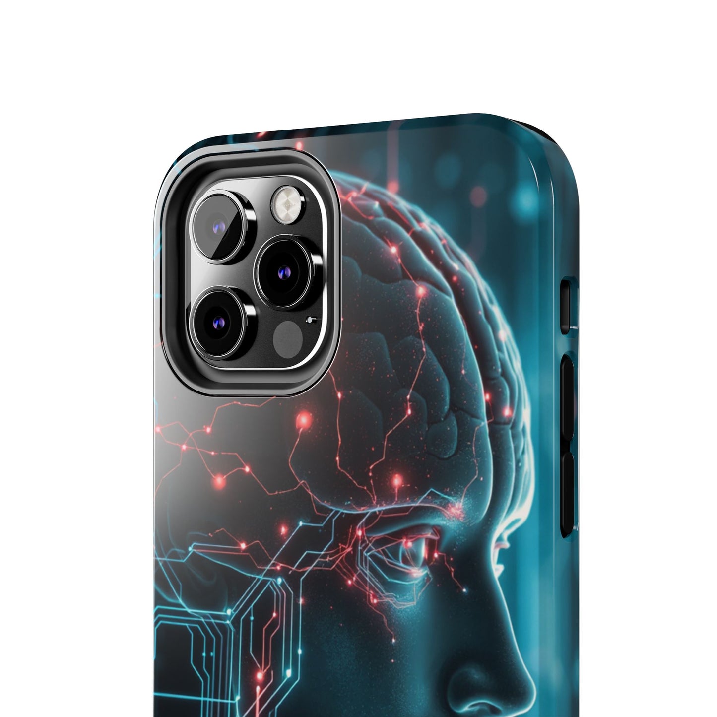 Futuristic Brain Design Tough Phone Case