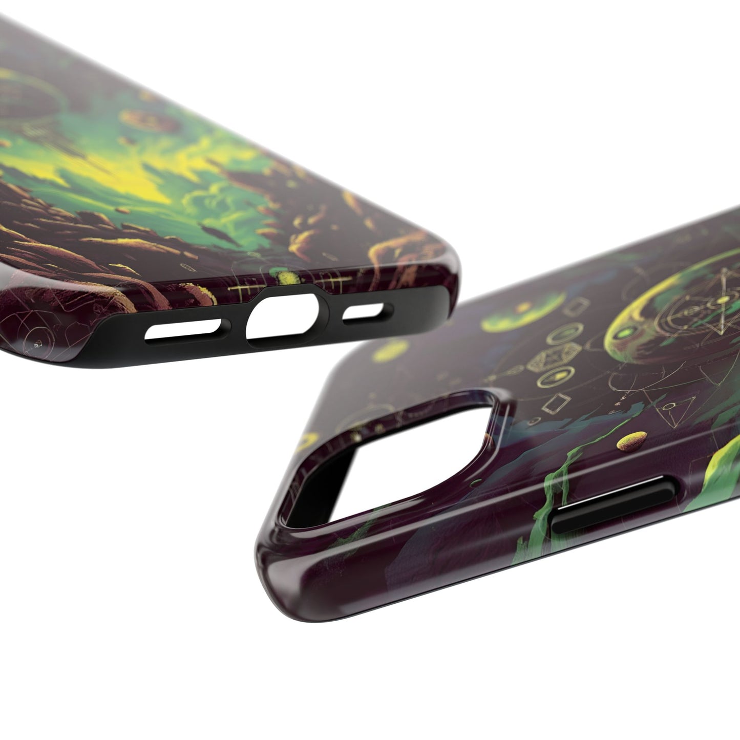 Cosmic Adventure Tough Phone Case - Galaxy Design for Space Enthusiasts - for iPhone