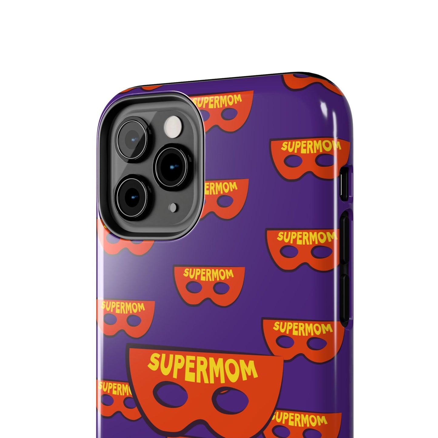 Supermom Tough Phone Case - Durable Protection with Fun Design - for iPhone