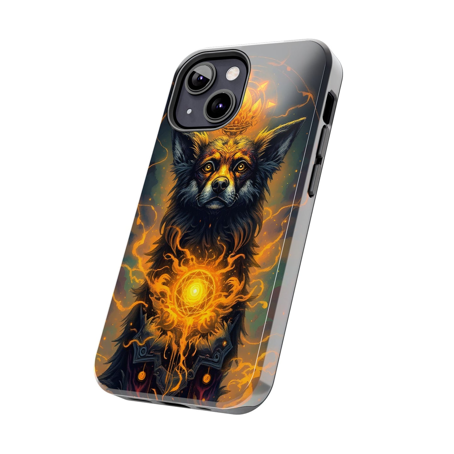 Mystical Dog of Light - Tough Phone Case - Durable Protection with Inspired Artwork - for iPhone