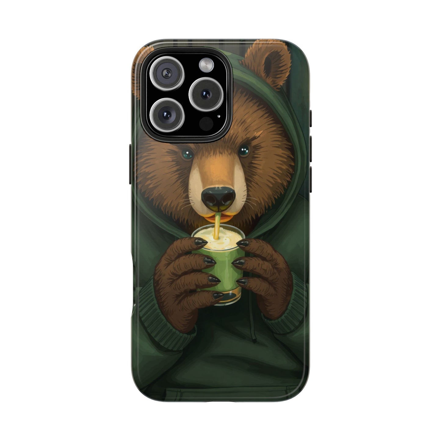Cute Bear Phone Case – Tough and Stylish Protection for Animal Lovers
