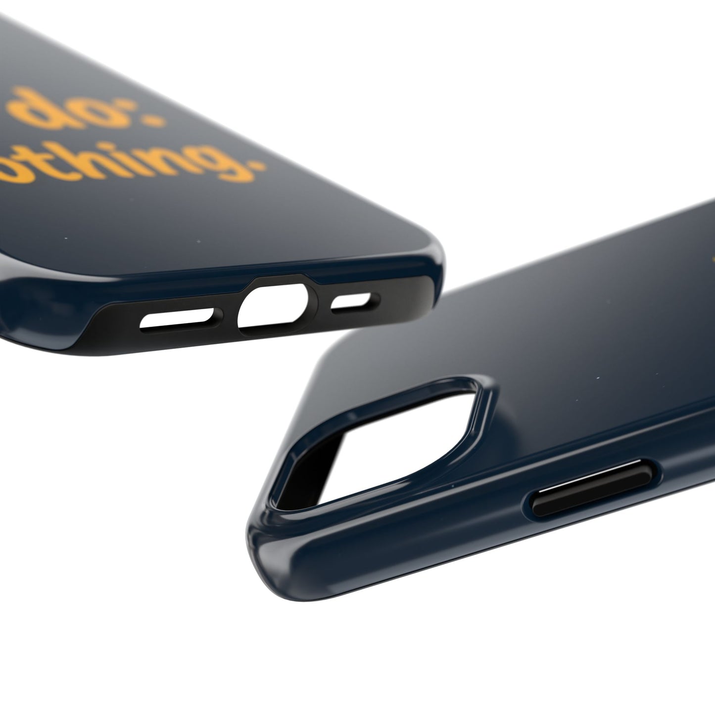 Funny Tough Phone Case - To Do: Nothing | Unique Gift for College Students, Lazy Days, Relaxation Motivation, Minimalist Phone Cover