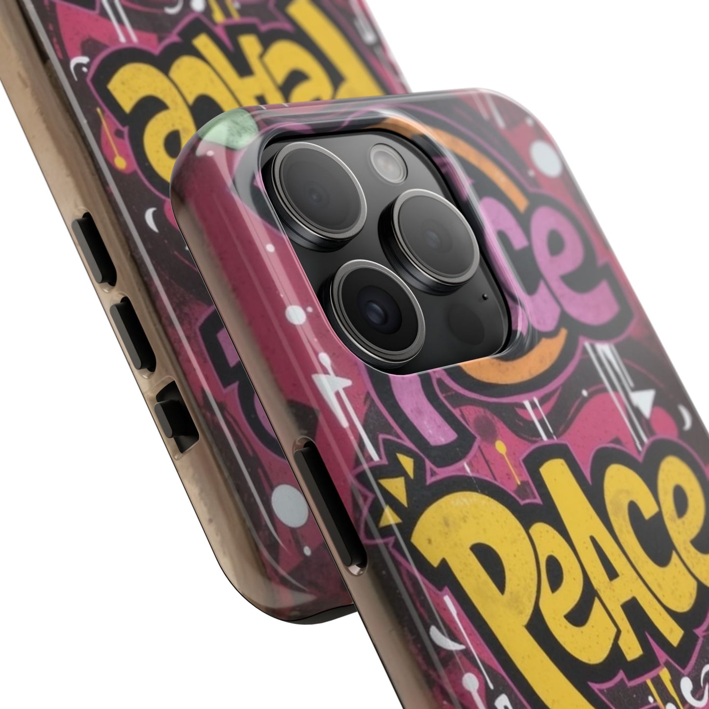 Colorful Peace Joy Tough Phone Case