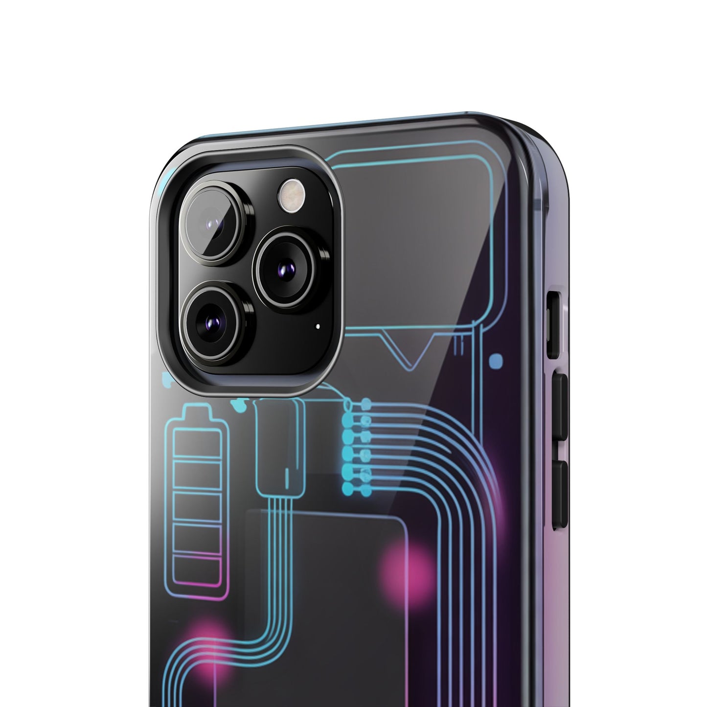 Cyberpunk Circuits Tough Phone Case
