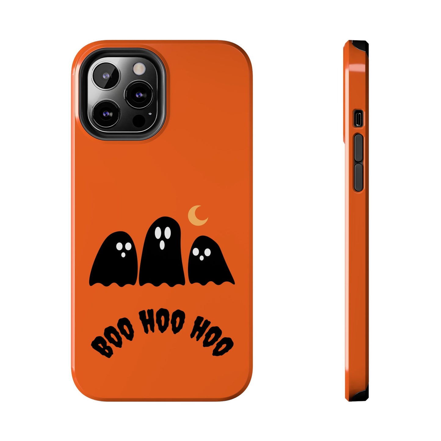 Halloween Ghost Phone Case - Boo Hoo Hoo Design - for iPhone