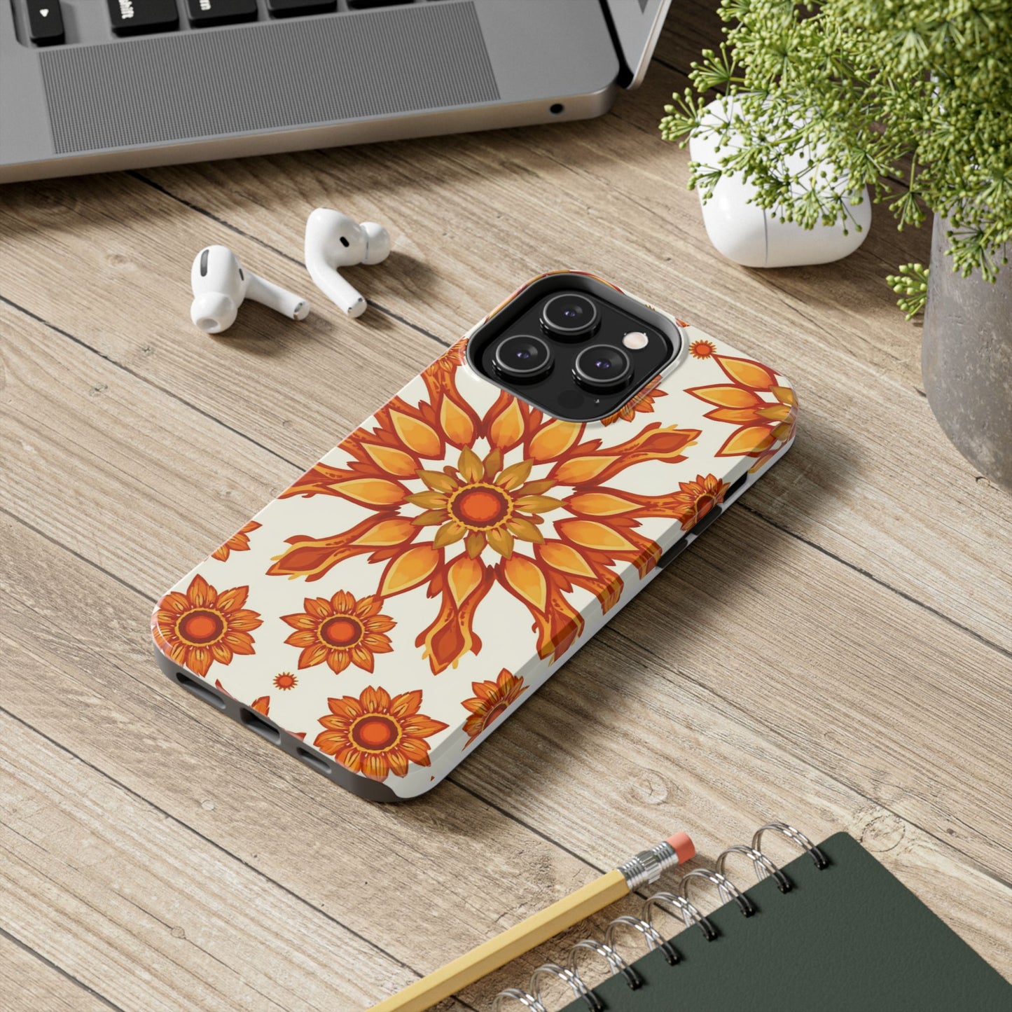 Sun Flower Soul Vibrant Floral Tough Phone Case | Durable & Stylish Protection - for iPhone