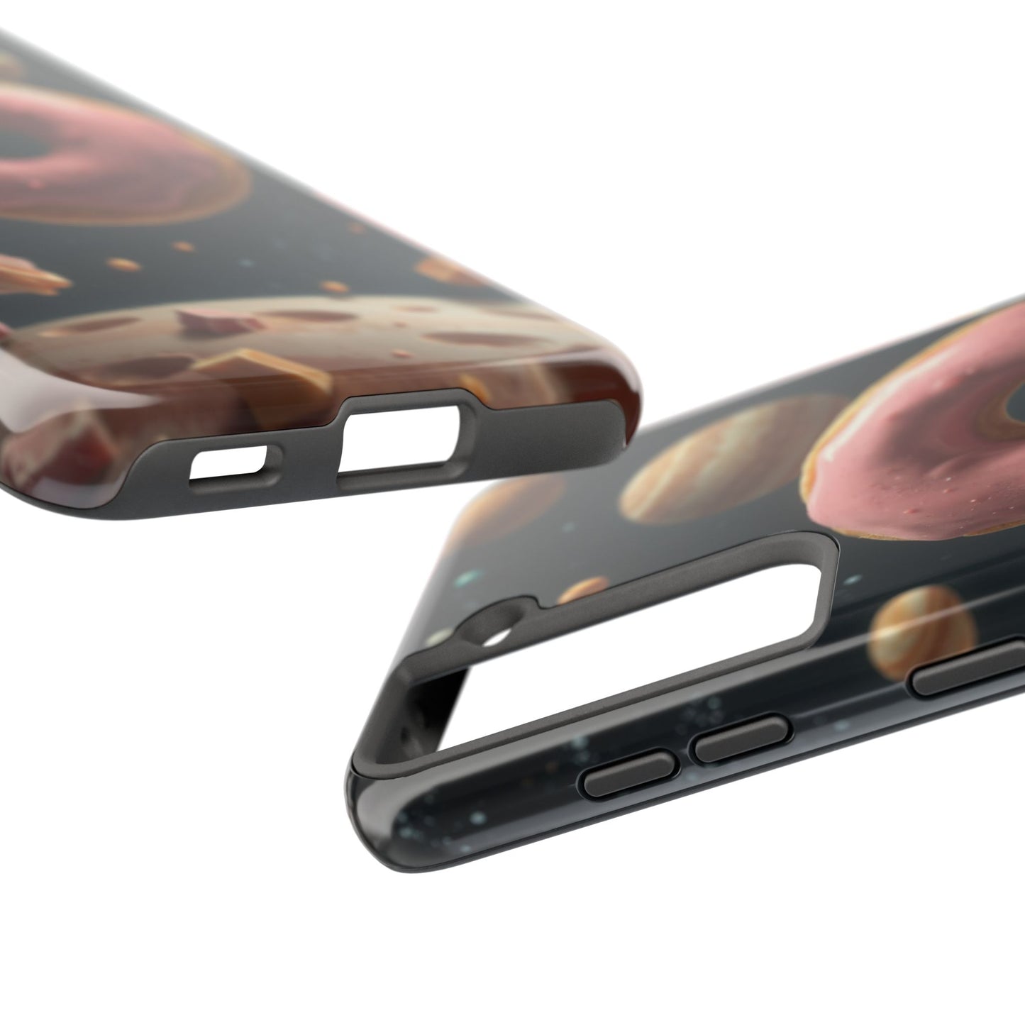 Galaxy Donut Tough Phone Case - Durable & Stylish Protective Cover