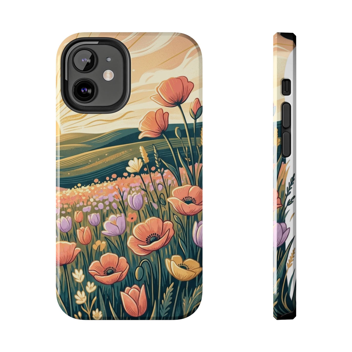 Floral Sunrise iPhone Case — Land of Flowers Design