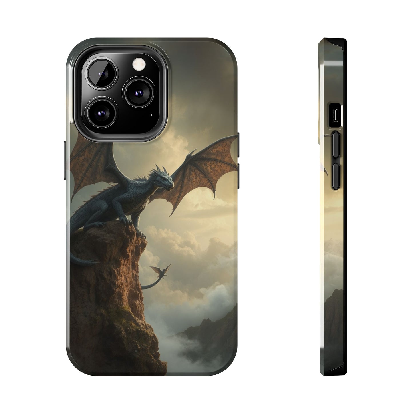 Dragon Fantasy Tough Phone Case - Durable Protection for Adventurers