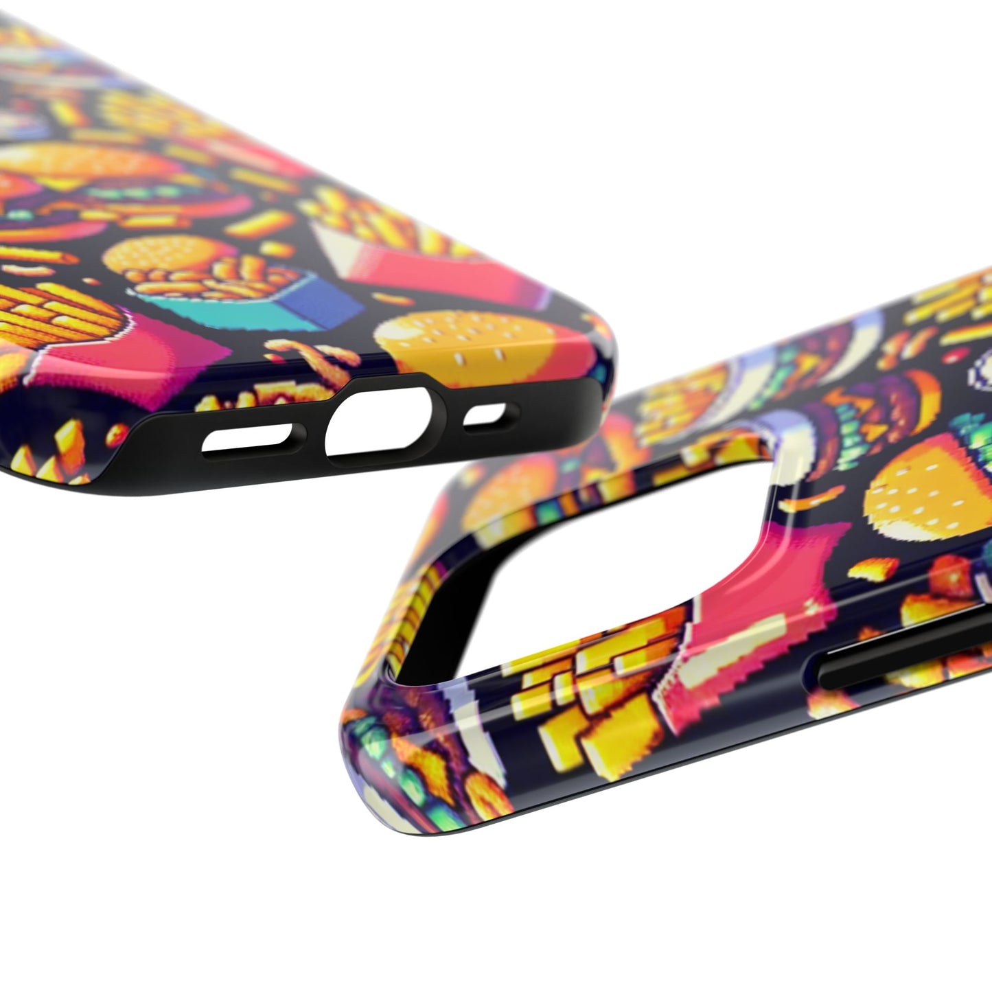 Retro Fast Food Phone Case - Tough and Durable - for iPhone