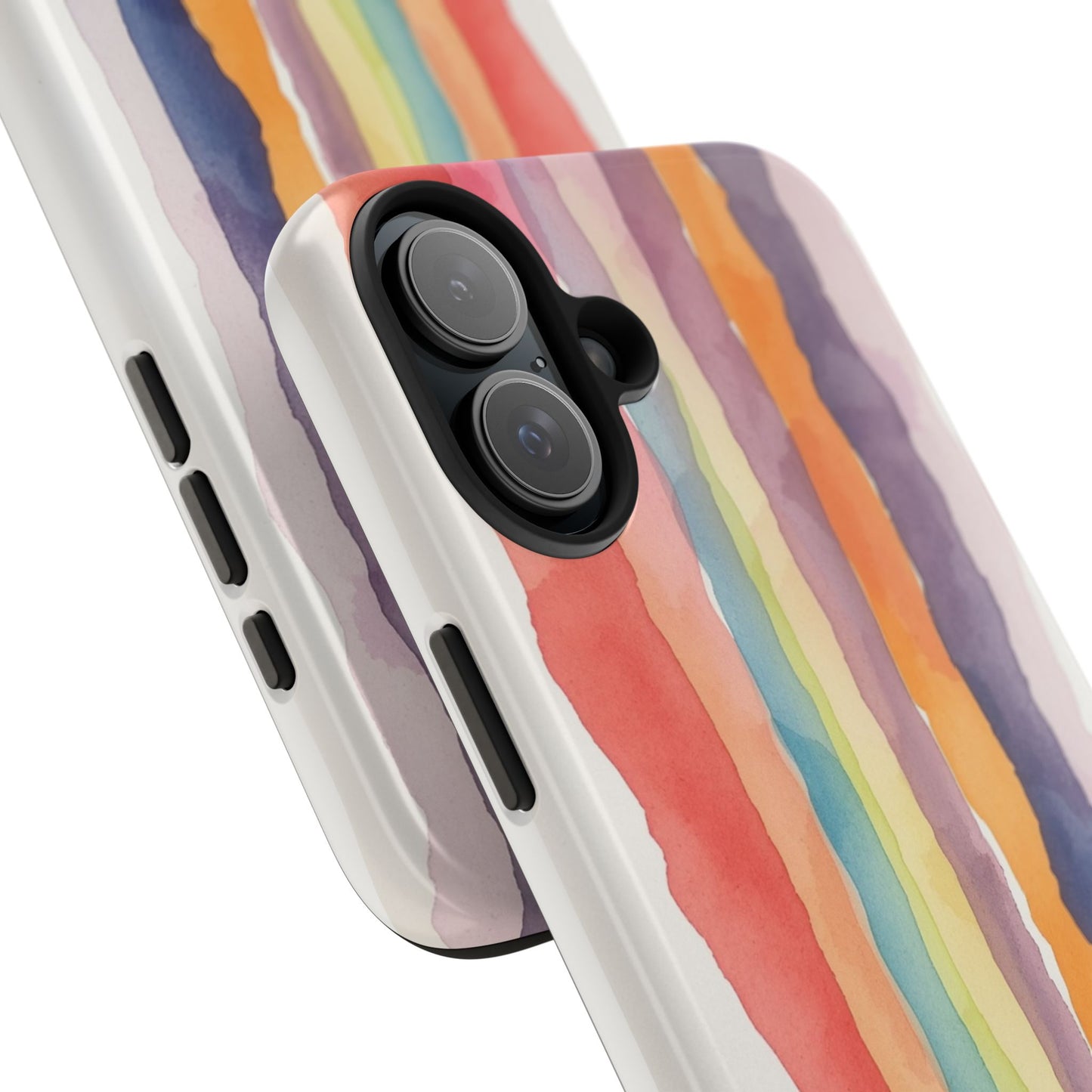 Colorful Watercolor Tough Phone Case - Stylish and Durable Cover for Creative Souls