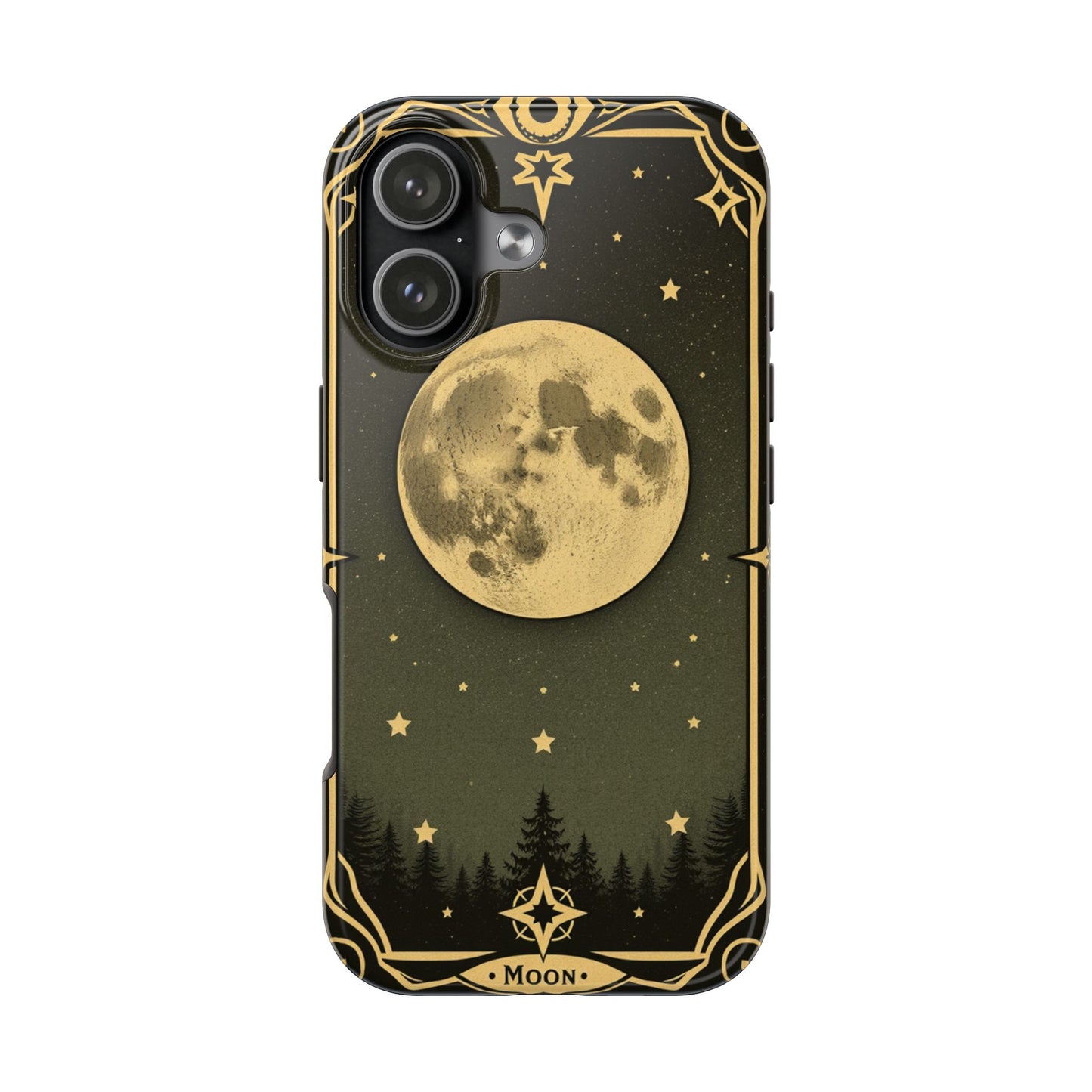 Celestial Moon Phone Case - Tough & Stylish for Star Lovers