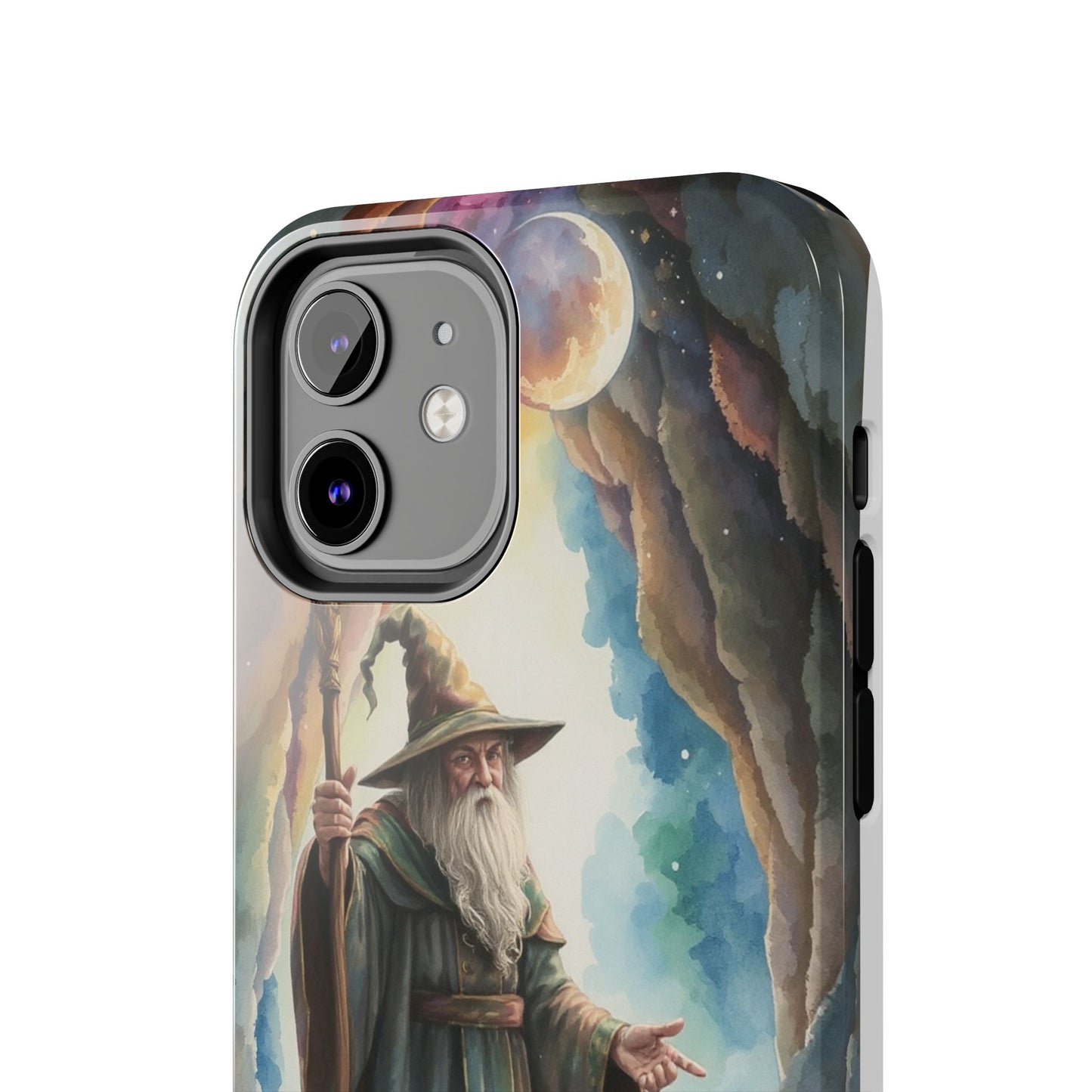 Magical Wizard Phone Case - Tough, Durable Phone Cover for Fantasy Lovers, Geek Gift, Unique Design, Celestial Phone Accessory