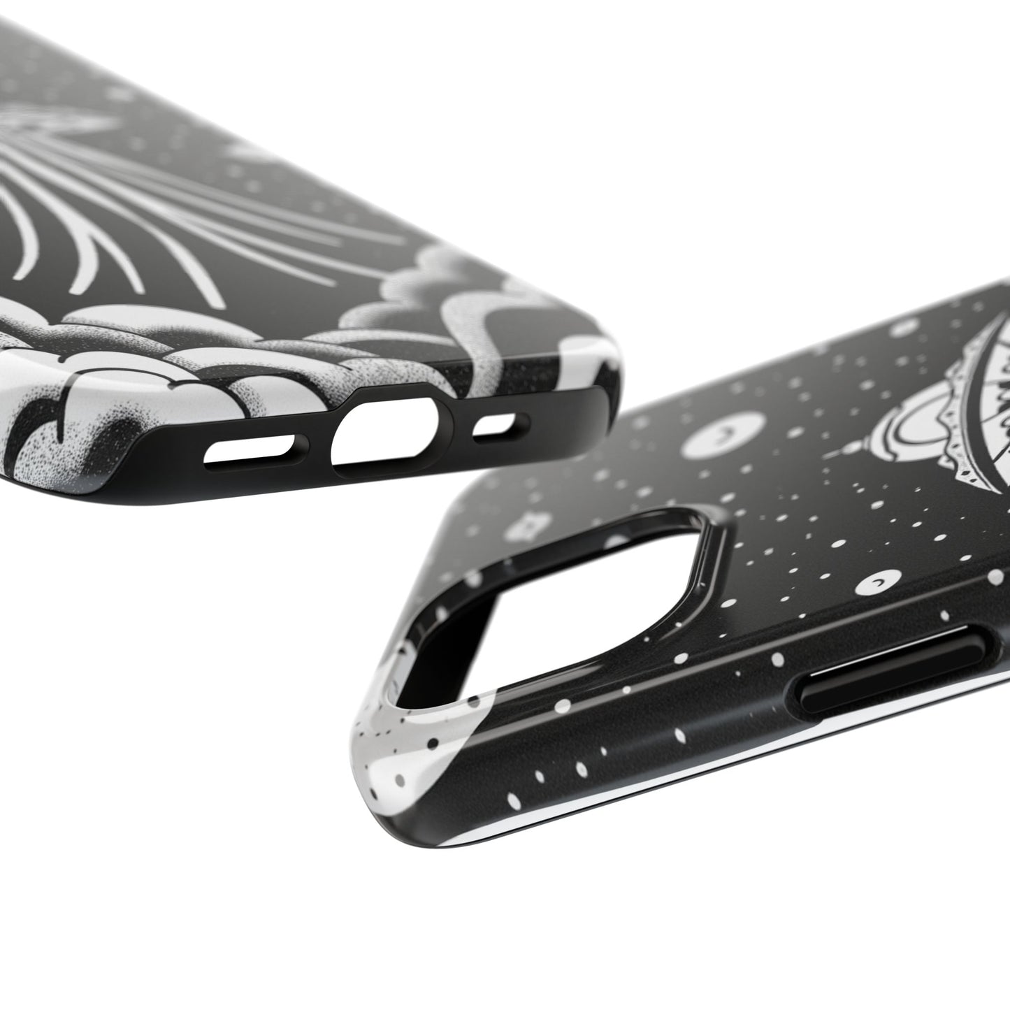 Galaxy UFO Tough Phone Case - Durable Protection with Unique Space Design