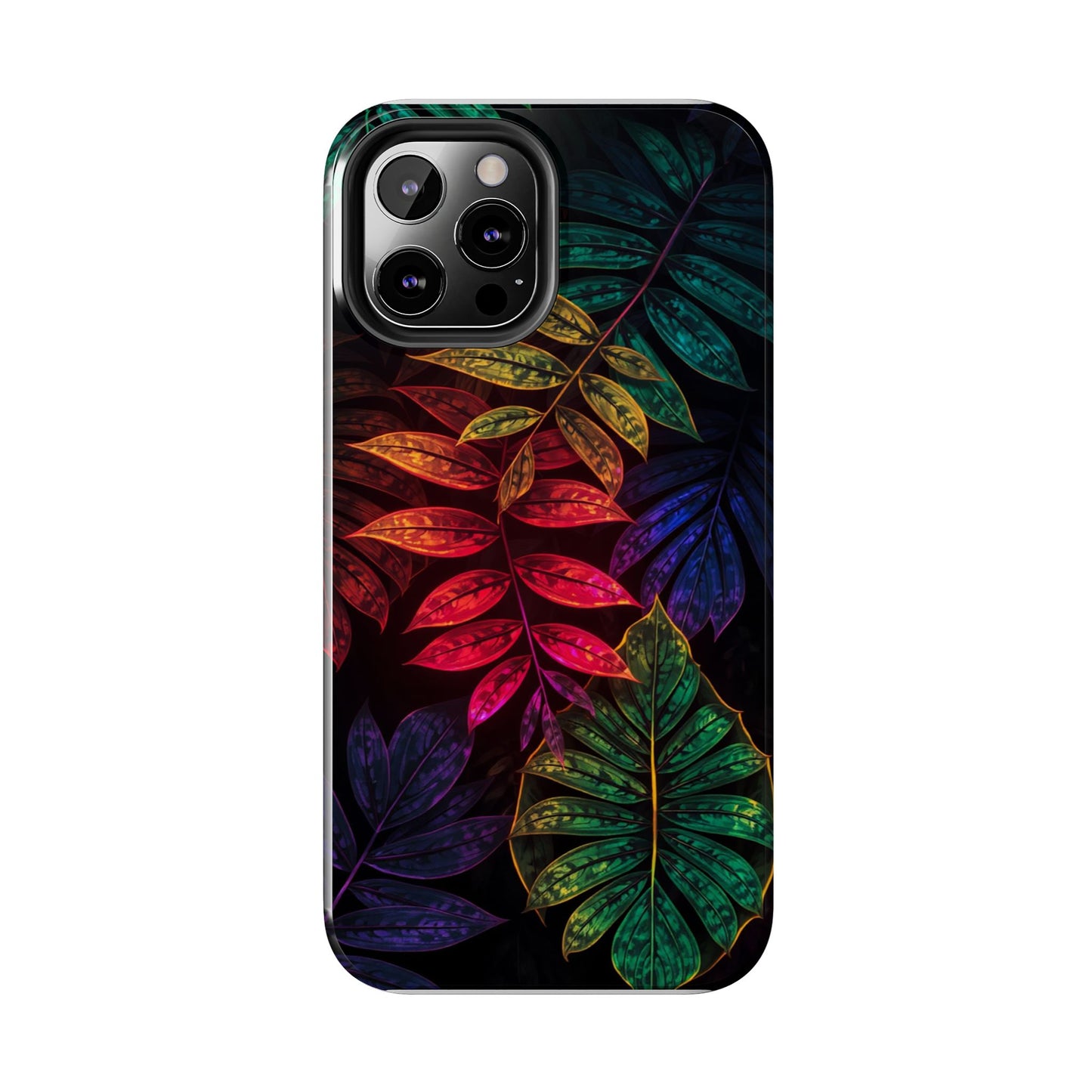 Vibrant Tropical Leaf Tough Phone Case