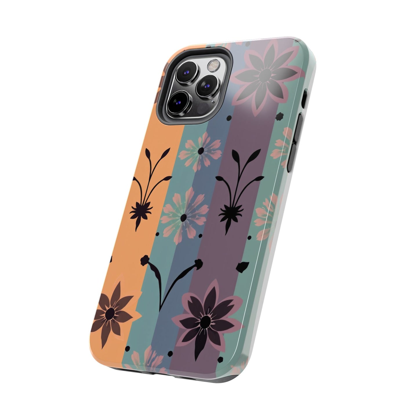 Boho Floral Tough Phone Cases - Durable & Stylish Protection - for iPhone