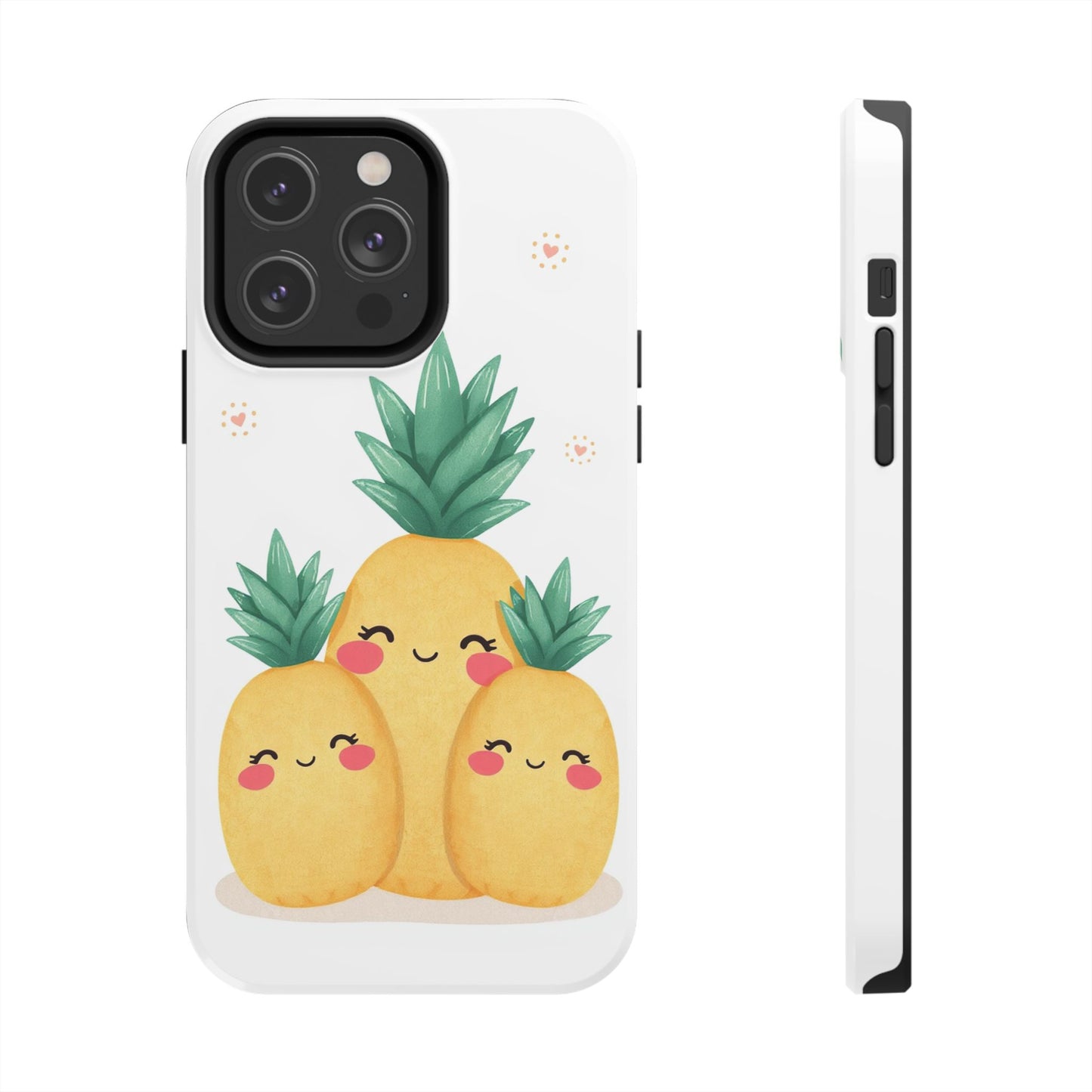 Cute Pineapple Tough Phone Cases | Fun Gift for Pineapple Lovers | Summer Vibes | Durable Phone Protection | Quirky Phone Accessory