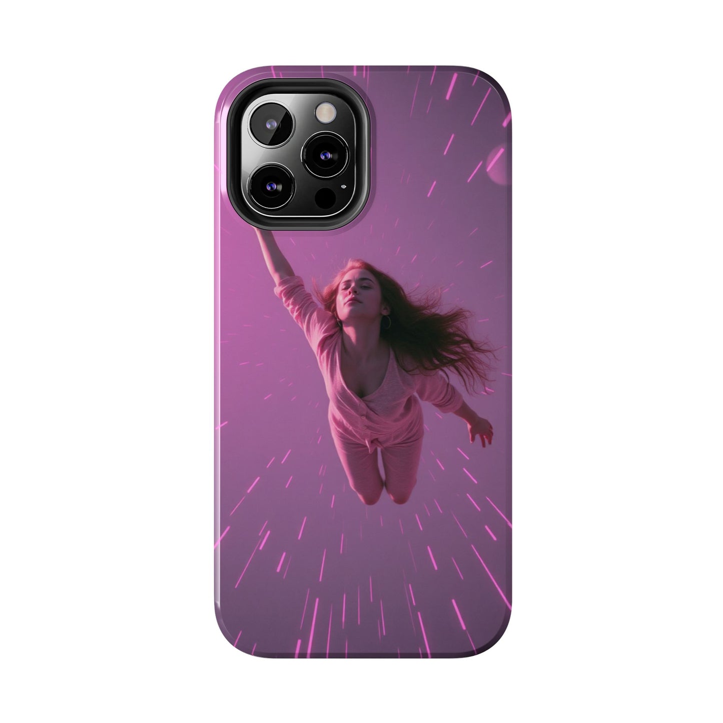 Inspirational Tough Phone Case - Cosmic Dreamer Design
