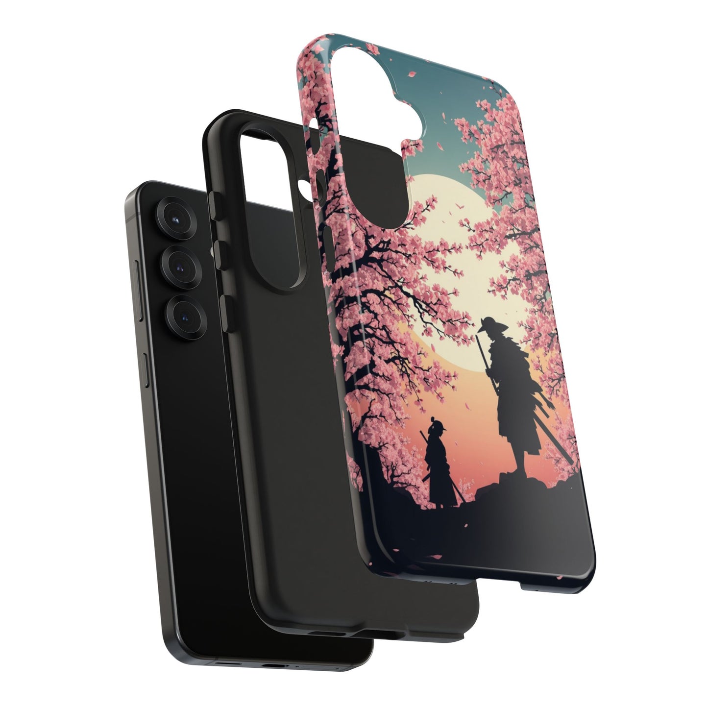 Cherry Blossom Samurai Tough Phone Case