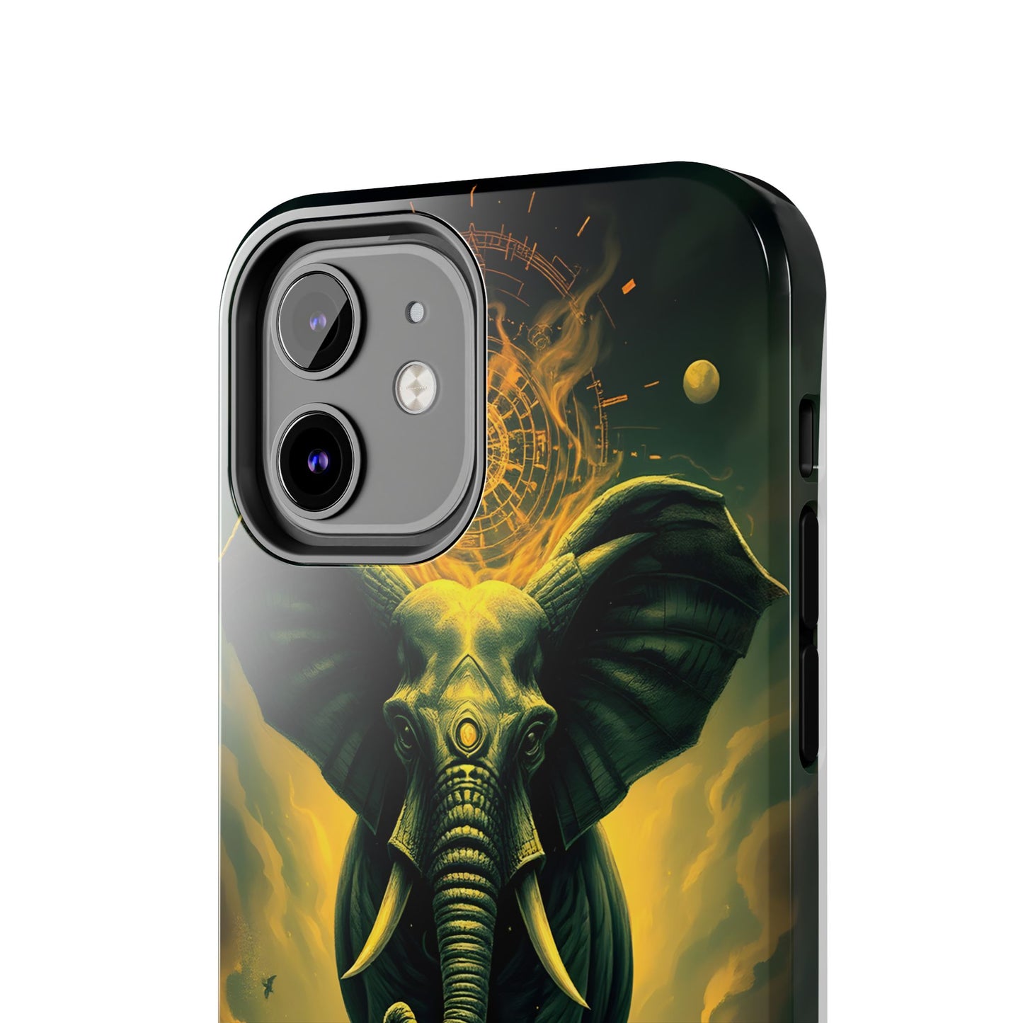 Majestic Elephant Clouds Tough Phone Case - Durable Protection with Bold Design - for iPhone