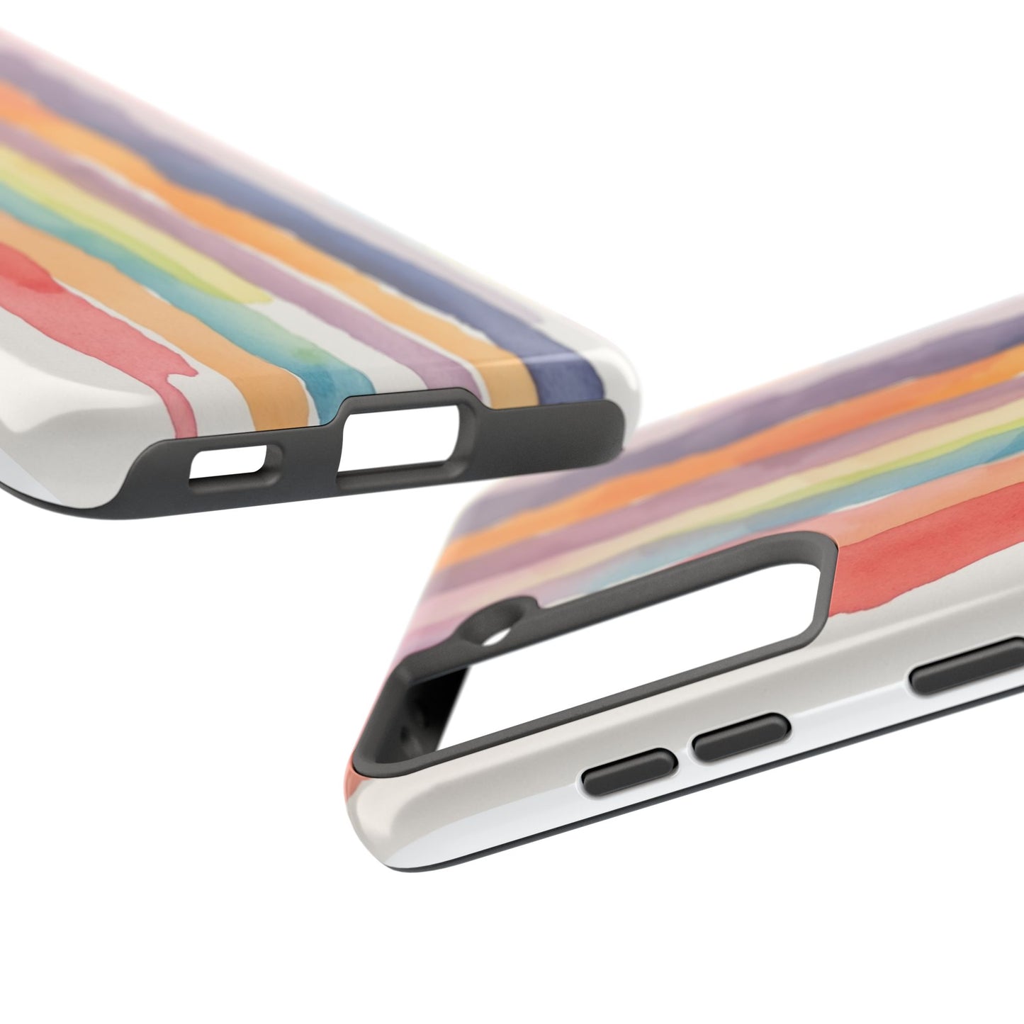 Colorful Watercolor Tough Phone Case - Stylish and Durable Cover for Creative Souls