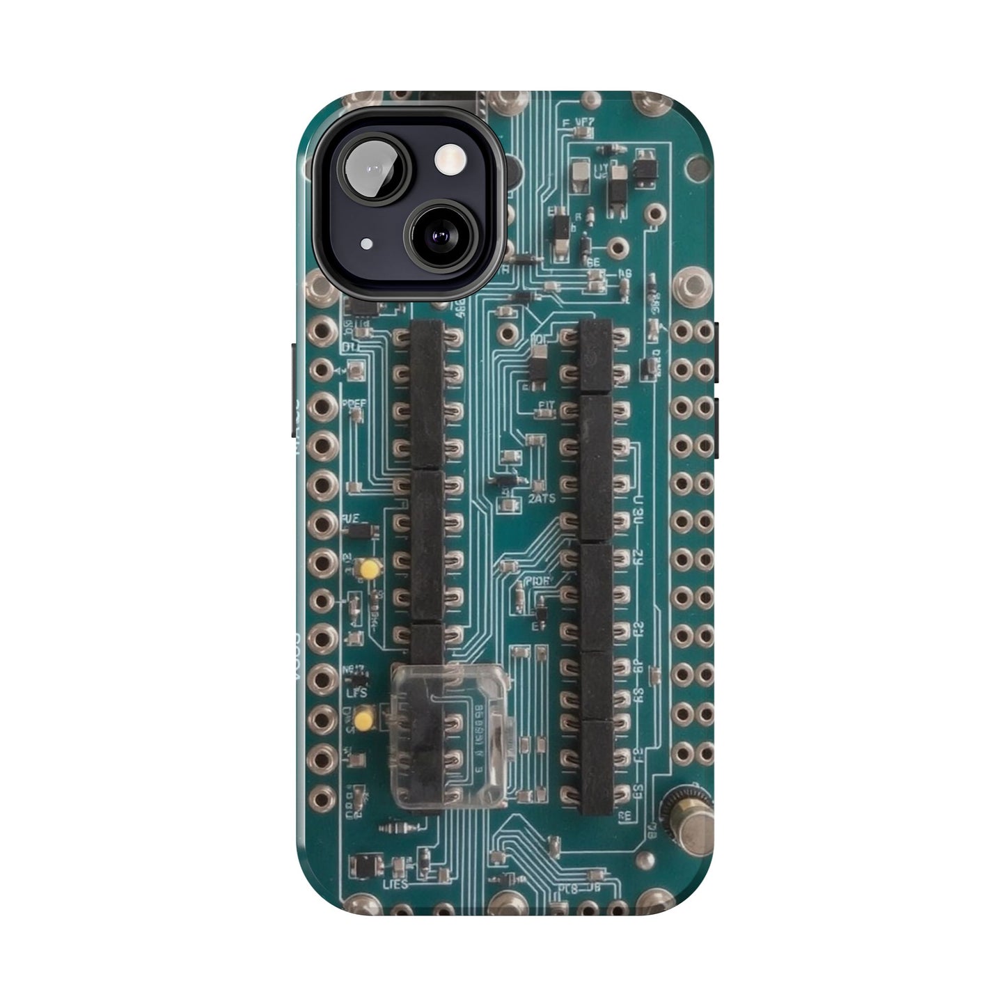 Old Circuits Design Tough Phone Case - for iPhone