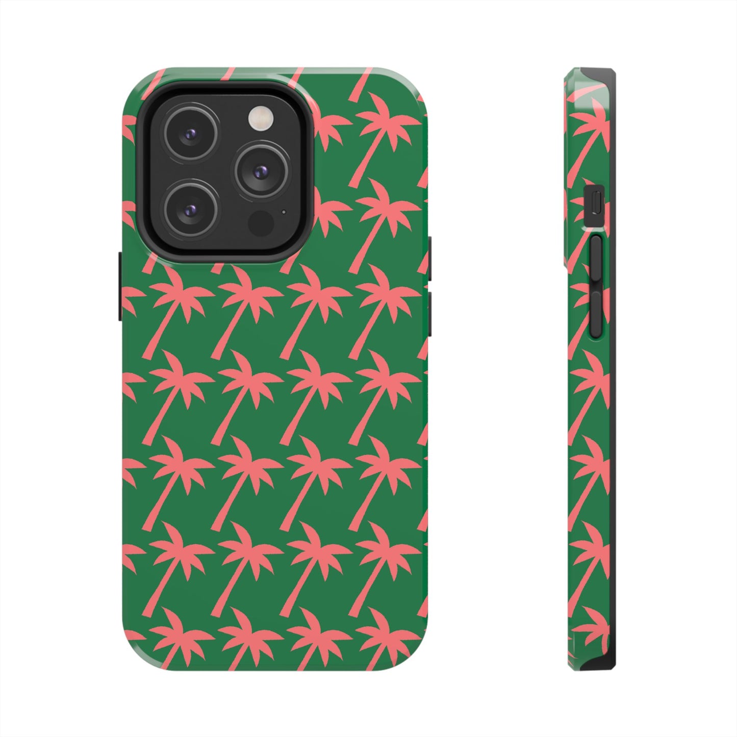 Tropical Palm Pattern for Beach Lovers - Tough Phone Case - for iPhone
