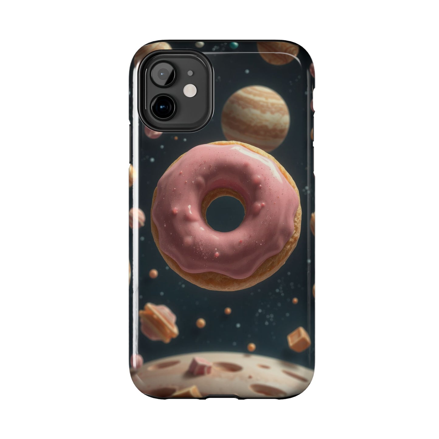 Galaxy Donut Tough Phone Case - Durable & Stylish Protective Cover