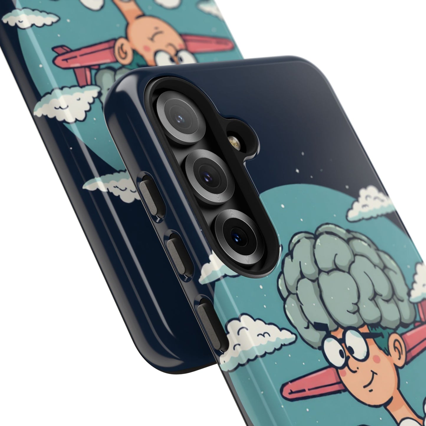 Creative Cloud Phone Case - Quirky Design for Unique Individuals