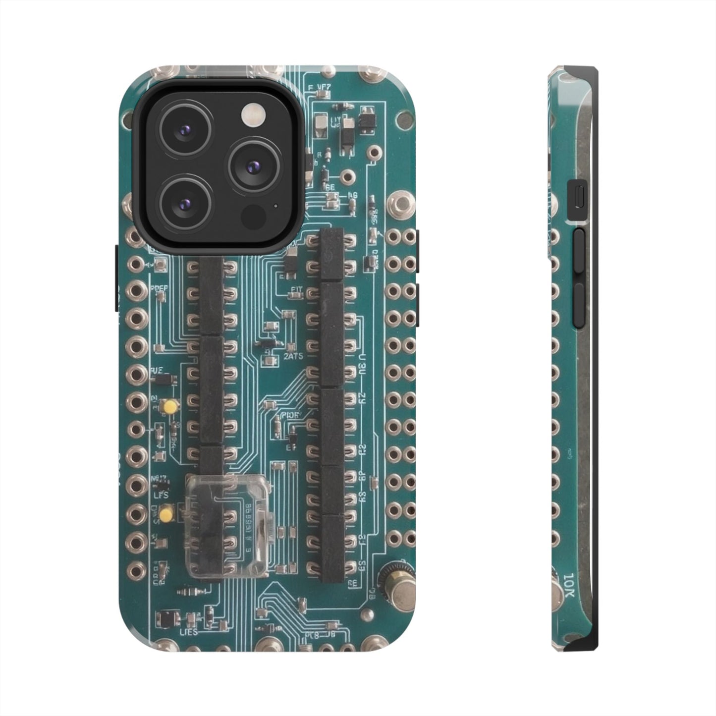 Old Circuits Design Tough Phone Case - for iPhone