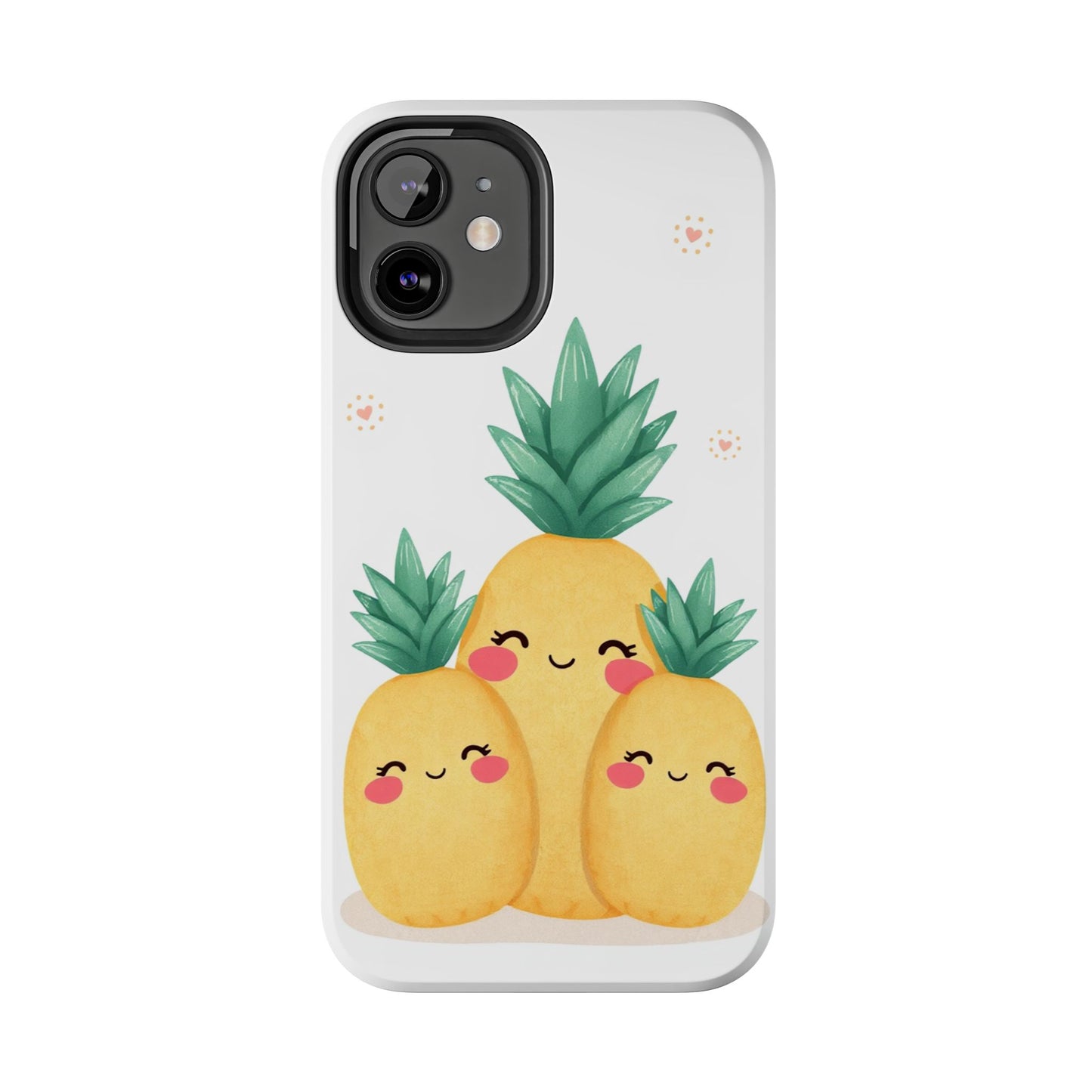 Cute Pineapple Tough Phone Cases | Fun Gift for Pineapple Lovers | Summer Vibes | Durable Phone Protection | Quirky Phone Accessory