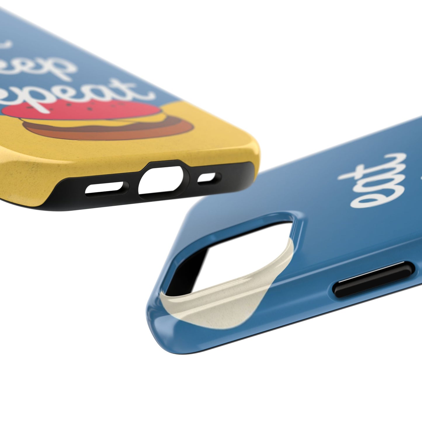 Eat, Sleep, Repeat Phone Case – Fun & Durable Tough Phone Cases for Food Lovers