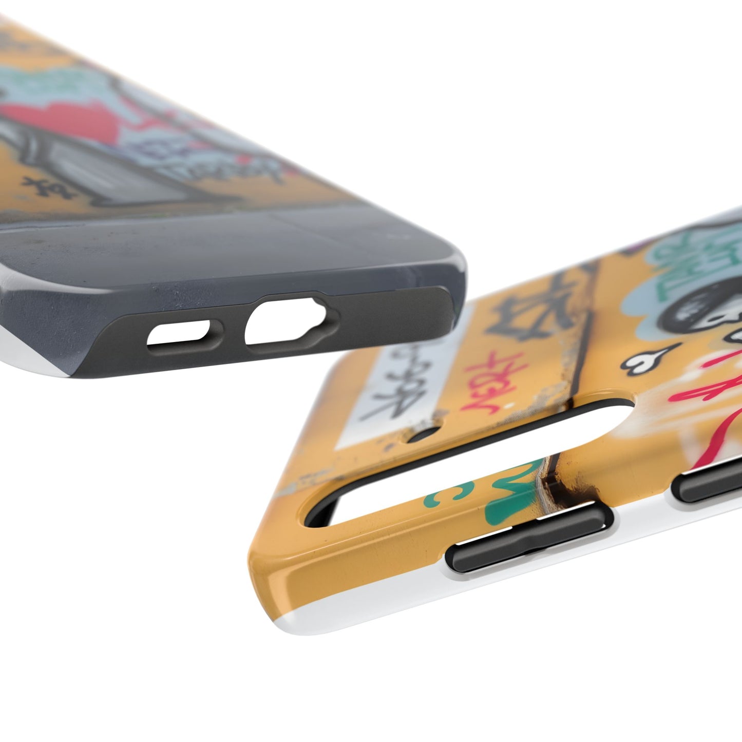 Urban Cupid Graffiti Tough Phone Case - Durable Protection with Street Art Vibe - for iPhone