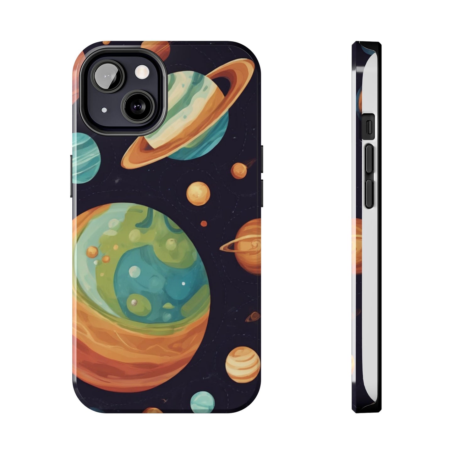 Cosmic Planet Phone Case - Durable Tough Protector for Space Lovers - for iPhone