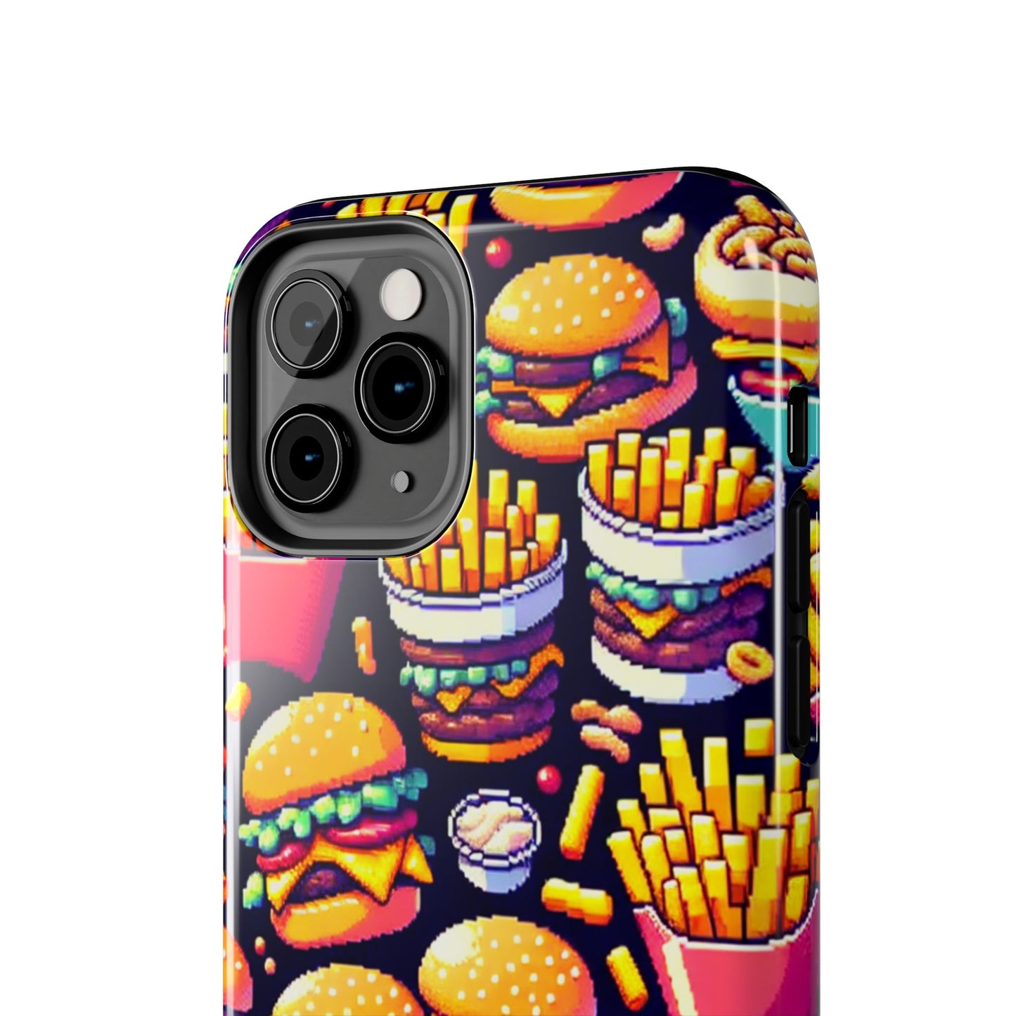 Retro Fast Food Phone Case - Tough and Durable - for iPhone