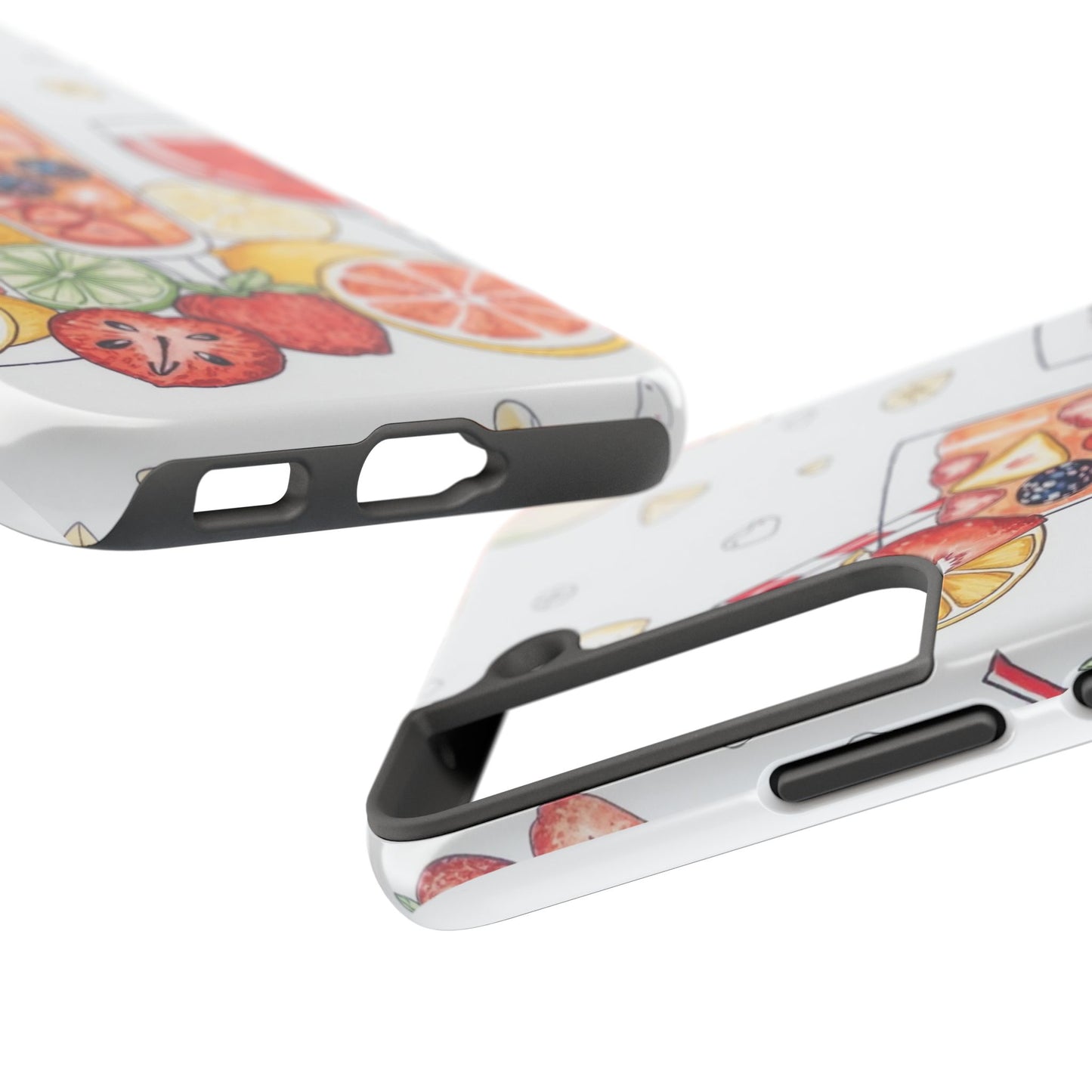 Colorful Fruit Cocktail Tough Phone Case - Perfect for Summer Vibes