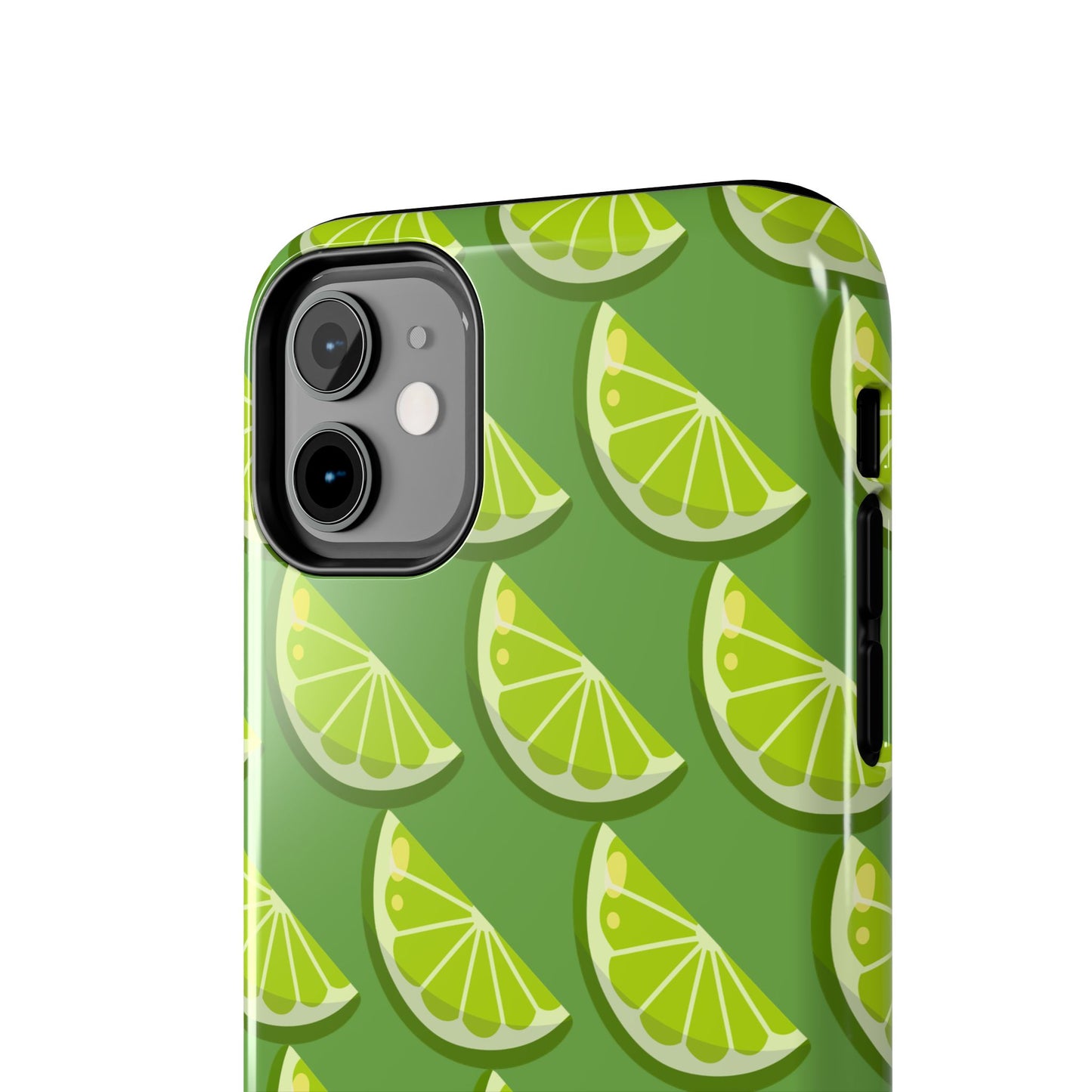 Lime Slice Tough Phone Case - Green Party - for iPhone