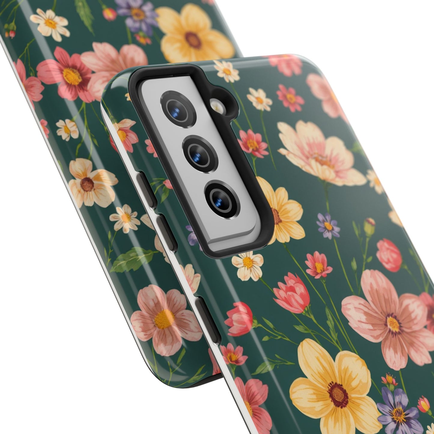 Vintage Spring Flowers Tough Phone Case - Durable Protection for iPhone