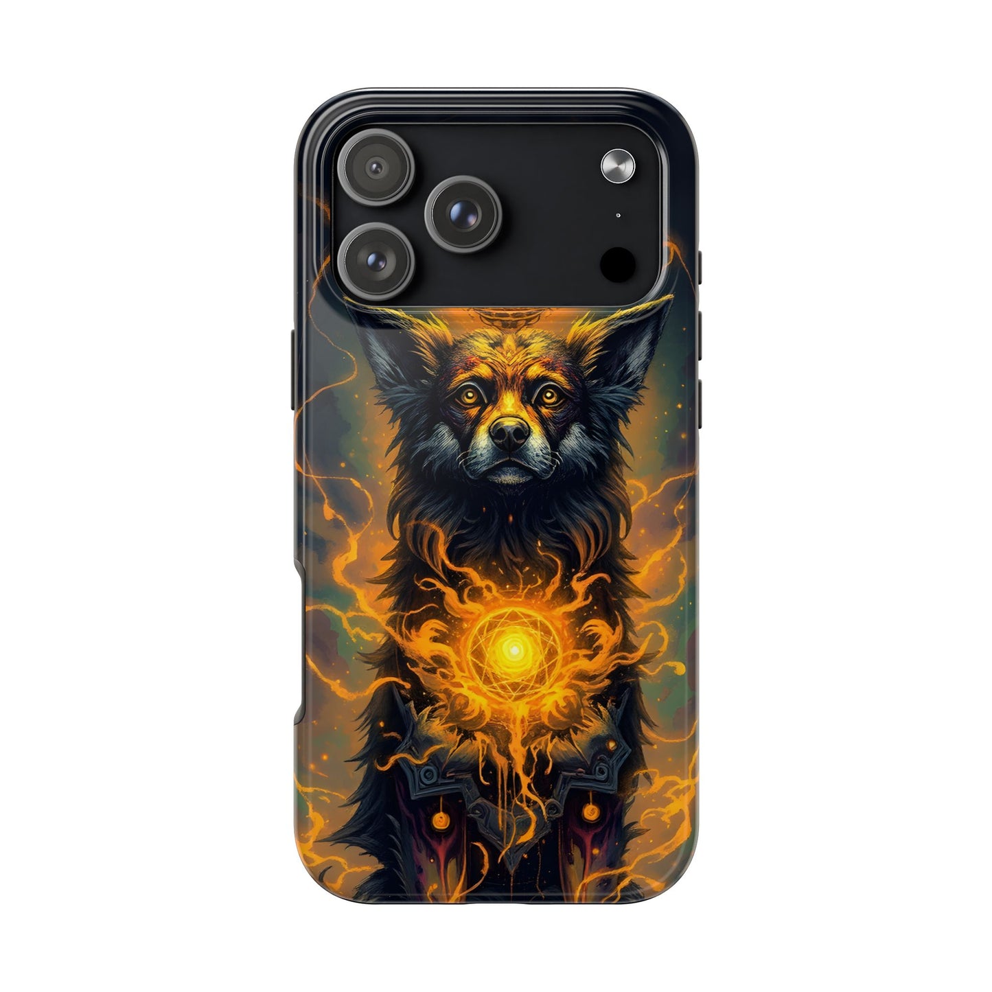 Mystical Dog of Light - Tough Phone Case - Durable Protection with Inspired Artwork - for iPhone