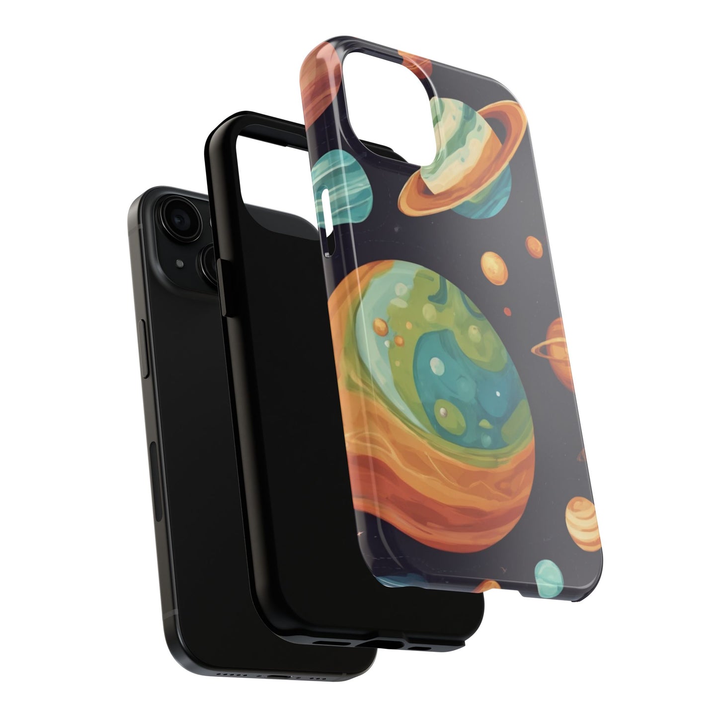 Cosmic Planet Phone Case - Durable Tough Protector for Space Lovers - for iPhone